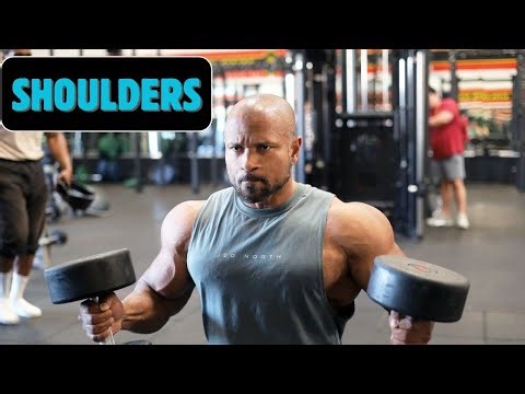 BIG SHOULDER WORKOUT!