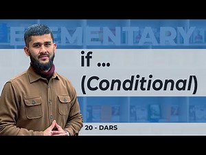 if ... (Conditional) #lesson20 #20dars #elementary