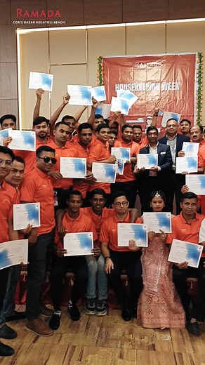 Celebrating the Heart of Hospitality! This International Housekeeping Week 2025, we proudly honored our everyday heroes – the amazing housekeeping team of Ramada by Wyndham Cox’s Bazar. From exciting activities to heartfelt appreciations, the week was filled with joy, laughter, and gratitude for their tireless dedication in making every guest experience truly memorable. Here’s to the real stars behind the scenes who keep our world shining bright! #HousekeepingWeek2025 #HospitalityHeroes #TeamSpi