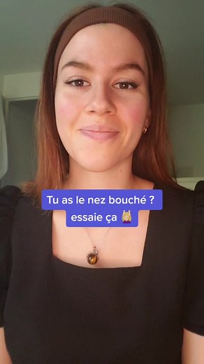 Comment déboucher ton nez rapidement en 2 minutes