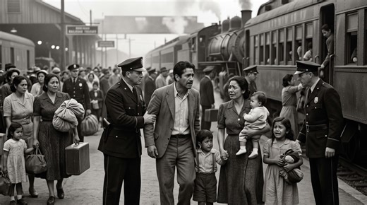 This video shows what happens when a government orders American mass deportation