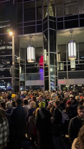 The crowd for light up night was spectacular! 👍 #pittsburgh #christmas #crowd | View Pittsburgh