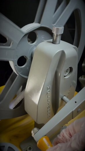 Film preservation! #film #16mm #vintage #preservation #scanning #studio #repair #cleaning #satisfying