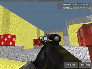 Walkthrough Pixel Combat Multiplayer . BrightestGames.com