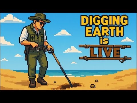 Looking for gold at the beach with my metal detector