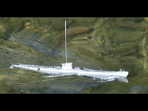 RC潜水艦を作ろう４＃２ 塗装とテスト走行