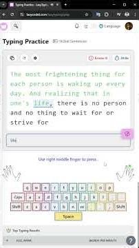 Day 15 - Typing Practice | My Journey to Master 10-Finger Typing - LazyTyping