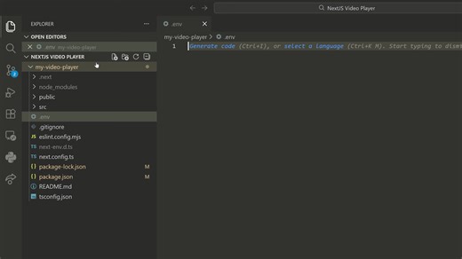 How to Build a Video Player in Next.js Step-by-Step