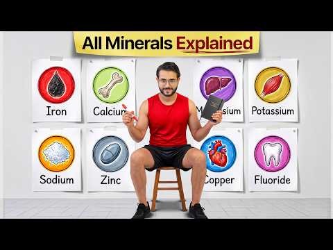 The 16 Minerals Your Body Needs (EAT LIKE THIS!)🇮🇳