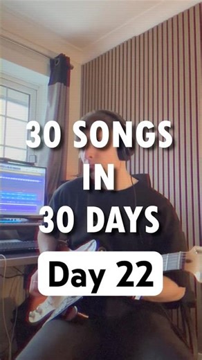Making a lofi chill song from scratch (day 22) #30songs30days #lofimusic #guitarist