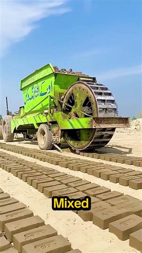 World's Fastest Mobile Brick Machine 15,000 BricksHour!