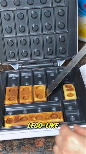 cool Lego blocks waffle maker kitchen tool 😋 #shorts