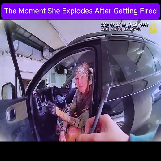 The Moment She Explodes After Getting Fired #cops #copwatch #Bodycam #audits #crime #police #officer #policeactivity #policeofficer | 2 Reels Viral