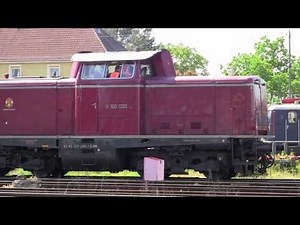 Diesellok BR V100 Deutsche Bundesbahn 211 Bahnwelttage 2012 Kranichstein