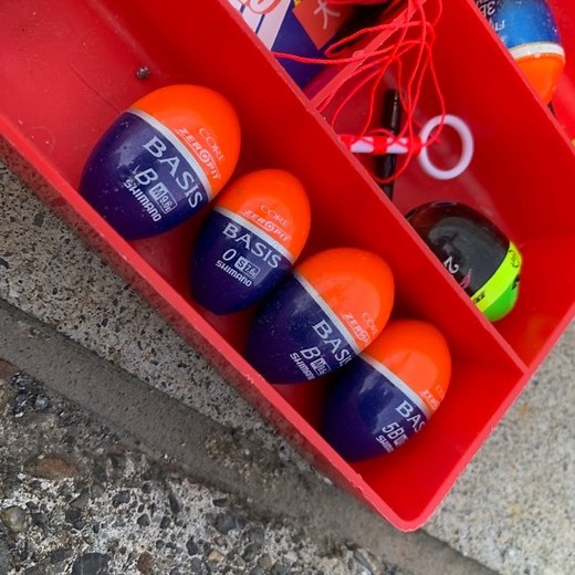 【シマノフカセウキ「ゼロピット」の使い方インプレ】初島梅雨グレで実釣オススメ☔️ - 釣りより魚狩