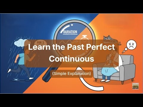 Learn the Past Perfect Continuous (Simple Explanation)