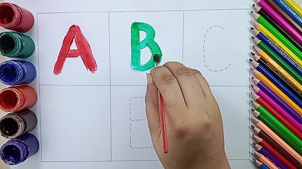 HOW TO LEARN AND WRITE ALPHABETS /ABC/ABCDEF/LETTERS/PHONIC SONG/ABC SONGS/STARS SCHOOLINGHOW TO LEA