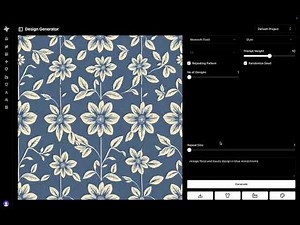 Generate Textile Designing with AI | Weaver AI Design Generator Tool
