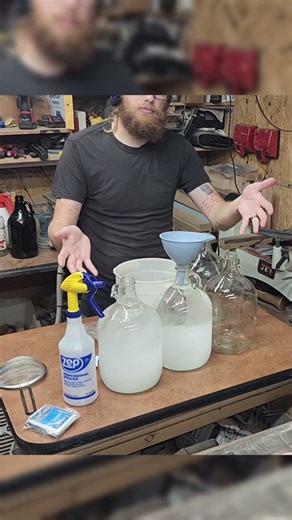 Apple Cider Pressing Sanitize