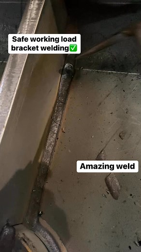 Safe working load bracket weld👨‍🏭 #fypシ゚viralシ #jerielwelding #fbreelsvideo #OFWJAPAN #highlightseveryone #welding | Jeriel Cabiluna