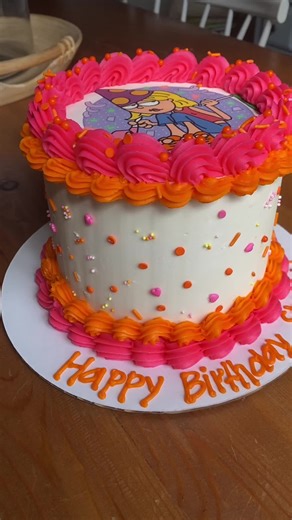 Lizzie McGuire Birthday Cake Decoration