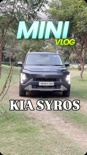 Meet the All-New Kia Syros: The Ultimate Sub-4 Meter SUV! 🌟 Hello, I’m the Kia Syros—the most feature-rich and spacious sub-4 meter SUV in my segment! I recently secured a 5-star Bharat NCAP safety rating, making me incredibly safe, while my power and features will leave everyone else behind. I just shot a mini-vlog with Rishabh Arora, your Car Guide, and I got to show off my truly premium interior, which is unmatched in the sub-4 meter category. Here are just a few of my incredible highlights: