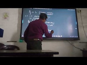 Continuous distributon of charge