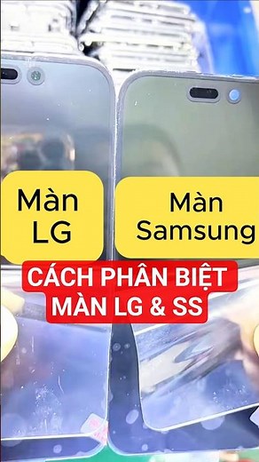 Distinguish LG and Samsung iPhone screens easily in just 1 minute!