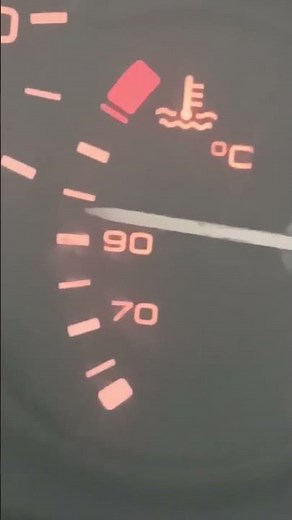 This is how the vehicle's cooling system fails.