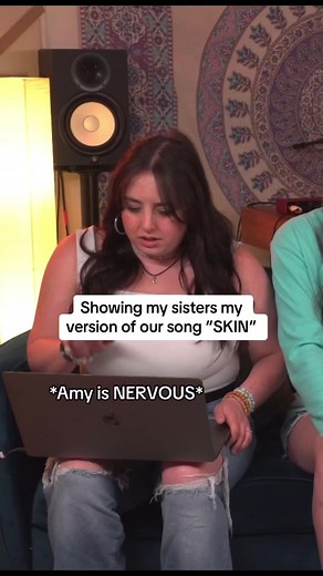 27K views · 178 reactions | Amy showed us her arrangement of our new song “SKIN”!! What do you think!? We each made our own Harmony arrangements! Watch the full video on our YT! #cimorelli #singingchallenge #newsong #newmusic #harmony | Cimorelli | Facebook