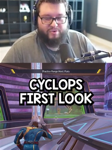 An early look at all of Cyclops' abilities #gaming #marvelrivals | cyclops