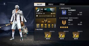 M8N's in-game Free Fire ID, stats, country, and more
