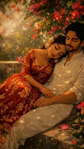 This Peaceful Love Moment Feels Unreal 😍 | Indian Couple Painting