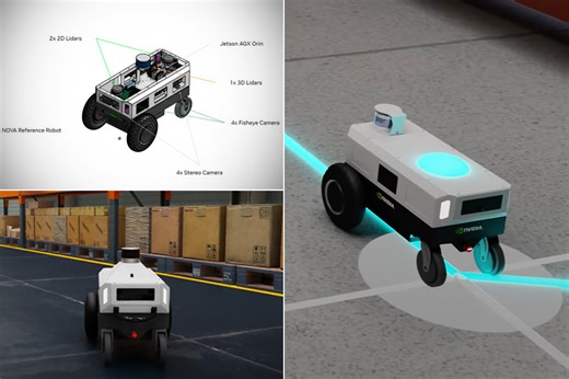 NVIDIA's Isaac AMR Platform Brings Advanced Mapping, Autonomy and Simulation to Mobile Robots