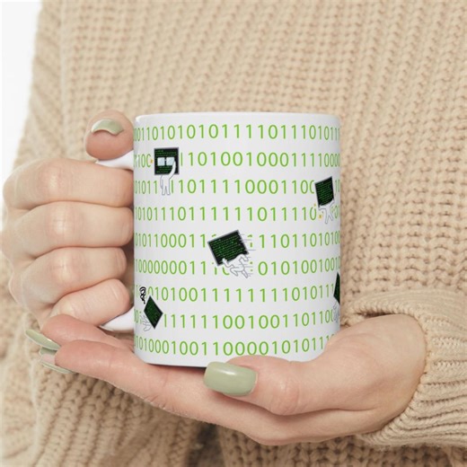 AI Coding Mug Gifts for Programmer | Funny Coding Ceramic Mug L Custom Tech Mug L IT Nerdy Gift Mugs L Binary Coding Engineer Mug - Etsy