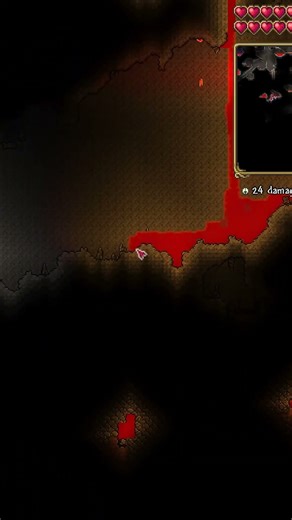 RIP Tom. Didn't run from lava smh 😔 #terraria #gaming #funny