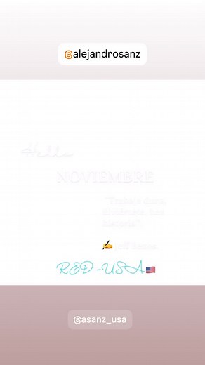 4.3K reactions · 47 comments | “Trabaja duro, diviértete, haz historia”. ✍️ Jeff Bezos. Feliz 01 de Noviembre ❤️ #RedUSA , #FanClubOficial de @AlejandroSanz #AlejandroSanz en #EstadosUnidos @ASanz_USA . . . . . “Work hard, have fun, make history.” ✍️ Jeff Bezos. Happy November 01st ❤️ #REDUSA , @AlejandroSanz #AlejandroSanz ‘s #OfficialFanClub in #USA @ASanz_USA | Alejandro Sanz - Usa | Facebook