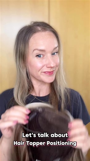 ❓Not sure where to place your topper? This is how I place my toppers 🥰 No stress, no guesswork, just effortless beauty. ✨ Featuring closed lace Breeze: http://bit.ly/4m1o8zo and Upgrade Courtney: http://bit.ly/4mGQKis #UniWigs #hairtopper #hairtoppers #hairtoppersforwomen #humanhairtoppers #frontalhairloss #thinninghairline #closedlacehairtopper #frontalfibrosingalopecia | UniWigs