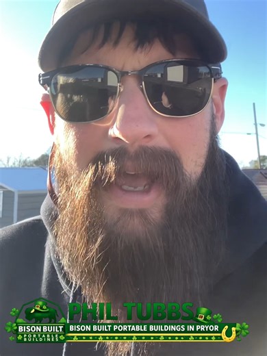 ❄️ A little frosty this morning, but it’s a beautiful Thursday at Bison Built Portable Buildings in Pryor! If you’re thinking a shed is just for storage, think again. These buildings can become offices, she-sheds, workshops, golf simulator rooms, and more. Add electrical, mini-splits, windows — and turn it into the space you’ve been dreaming about. Need a greenhouse, gazebo, chicken coop, or backyard hangout spot? We’ve got you covered. Let’s make that backyard dream happen. 📍 102 N Mill St, Pr