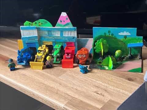 Bob the Builder with Diecasts/Custom Figures w/Set (2 Photos)