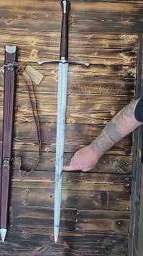 Medieval Sword 46" Hand Forged Spring Steel by Fidestisan