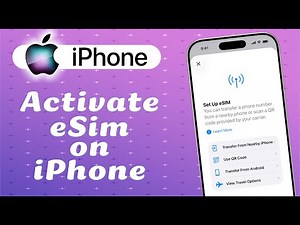 How to Activate eSim on iPhone