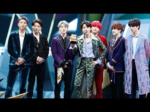 日本語字幕 2018 MAMA 大賞スピーチ BTS 防弾少年団