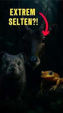 These are the 3 rarest animals on Earth!