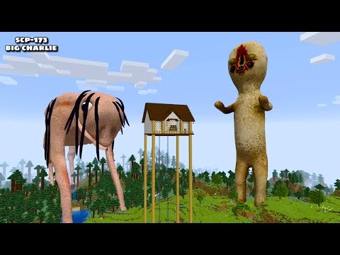 SURVIVING FROM SCP-173 AND BIG CHARLIE in Minecraft - Gameplay - Coffin Meme