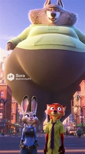woman wolf fat in zootopia