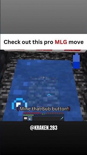 Minecraft Pro MLG #minecraft #minecraftshorts #gaming #shortvideo #shortsfeed #shorts #short