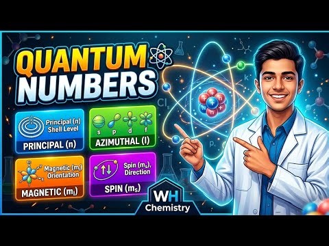 Quantum Numbers Explained: Principal, Azimuthal, Magnetic & Spin | WH Chemistry