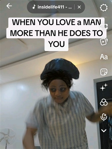 Allow a Man love you like he should, Don't give more than he does, If not. Toh😂 #fyp #viral #moreviews #funny