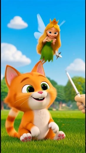 The Magic Key Adventure 🗝️✨ | Cute Cat Cartoon #shorts